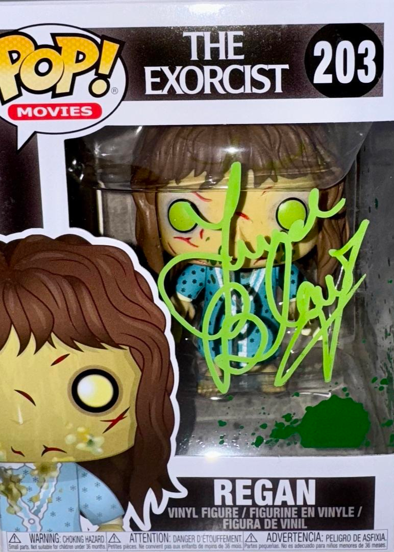 Linda Blair Signed Funko Pop #203 "Regan" (The Exorcist) - OC Celebrity Marketing
